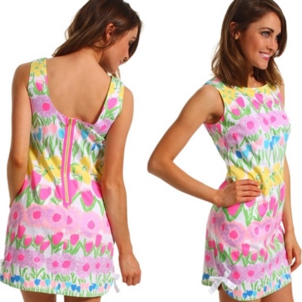 Lilly Pulitzer Floral Sundress Sleeveless Mini